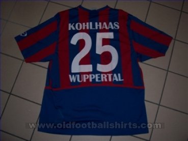 Wuppertaler SV Home football shirt 2005 - 2006