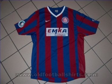 Wuppertaler SV Home football shirt 2007 - 2008