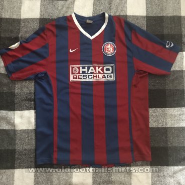 Wuppertaler SV Home football shirt 2007 - 2008