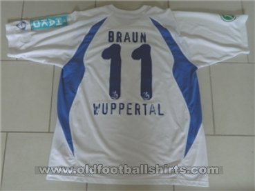 Wuppertaler SV Away football shirt 2008 - 2010