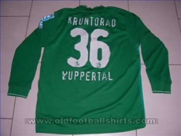 Wuppertaler SV Goalkeeper football shirt 2009 - 2010