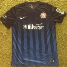 Wuppertaler SV Away football shirt 2016 - 2017 sponsored by Bitburger