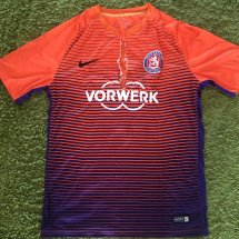 Wuppertaler SV Third football shirt 2017 - 2018 sponsored by Vorwerk