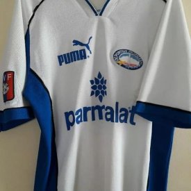 Deportivo Petare Home football shirt 2000 - 2001 sponsored by Parmalat