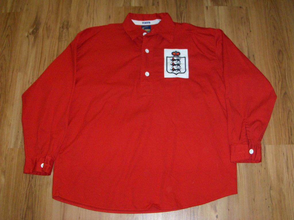 England Retro Replicas football shirt 1950 1953.