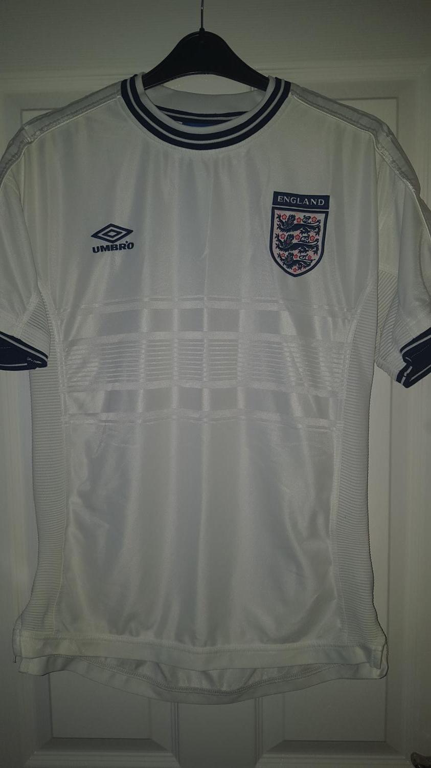 ウェア England 1999 2000 2001 ENGLAND 1999 2000 2001 HOME FOOTBALL