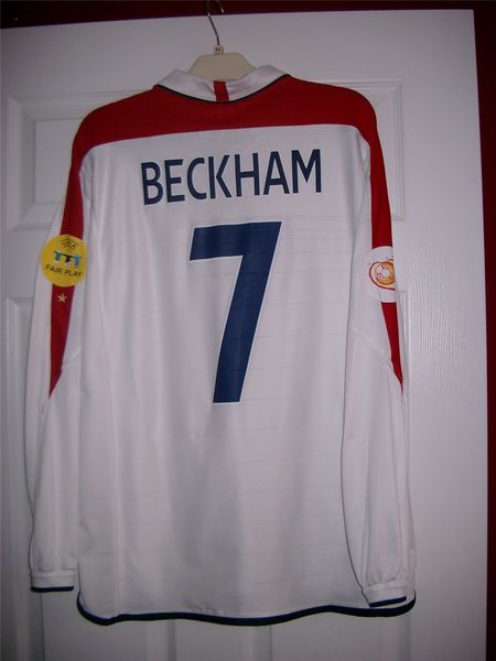 England Home футболка 2003 - 2004