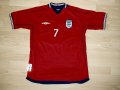 England Away football shirt 2002 - 2004