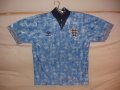 England Third baju bolasepak 1990 - 1992