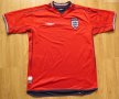 England Away football shirt 2002 - 2004