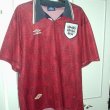 Away football shirt 1993 - 1995