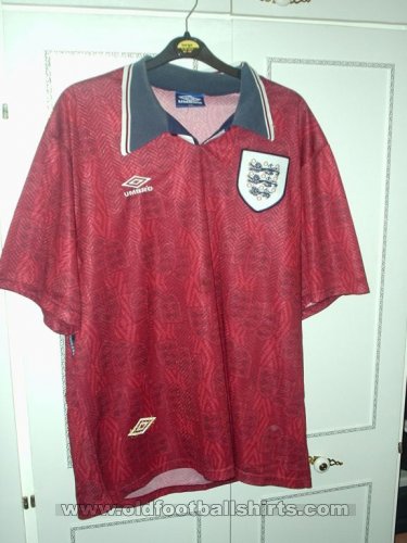 England Away football shirt 1993 - 1995
