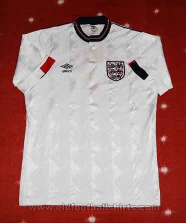 England Home football shirt 1987 - 1989
