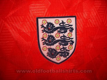 England Away football shirt 1990 - 1993