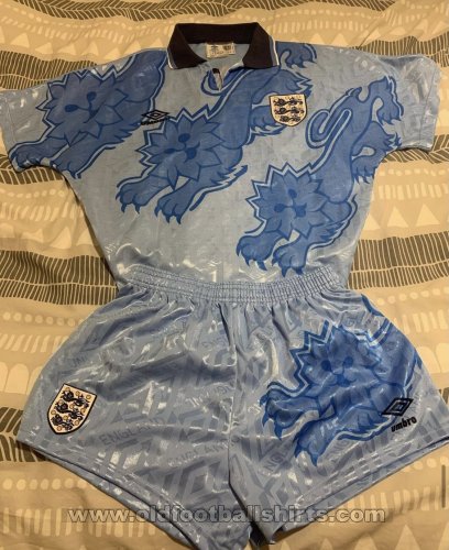 England Terceira camisa de futebol 1992 - 1993