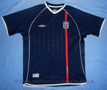 England Tercera camiseta Camiseta de Fútbol 2001 - 2003