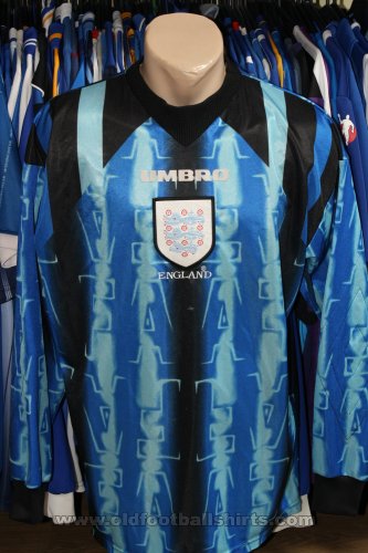 England Goalkeeper football shirt 1996 - 1998