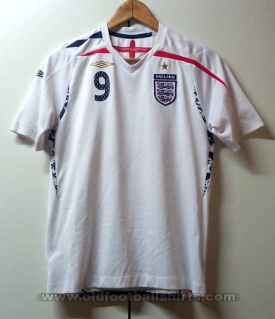 England Home football shirt 2007 - 2009