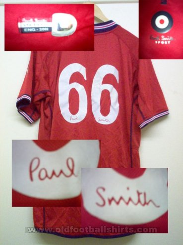 England Special football shirt 2002