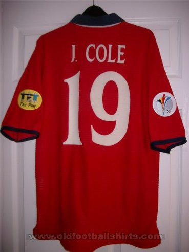 England Maglia da trasferta maglia di calcio 1999 - 2001