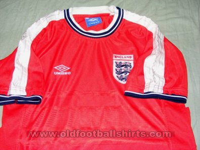 England Away football shirt 1998 - 1999