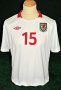 Wales Μακριά φανέλα ποδόσφαιρου 2010 - 2011
