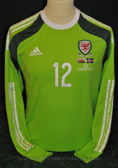 Wales Goalkeeper football shirt 2013 - 2014