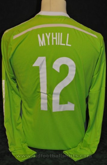 Wales Goalkeeper football shirt 2013 - 2014