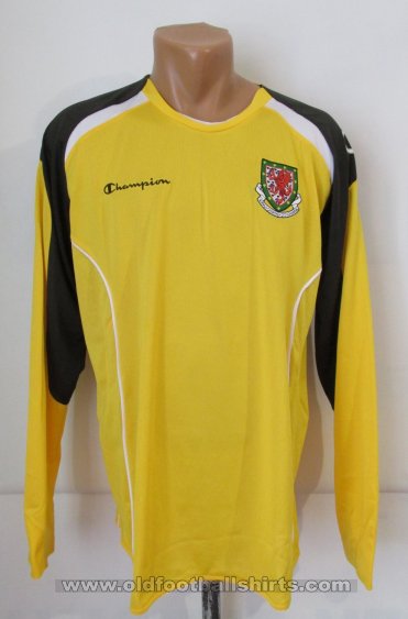 Wales Torwart Fußball-Trikots 2008 - 2010