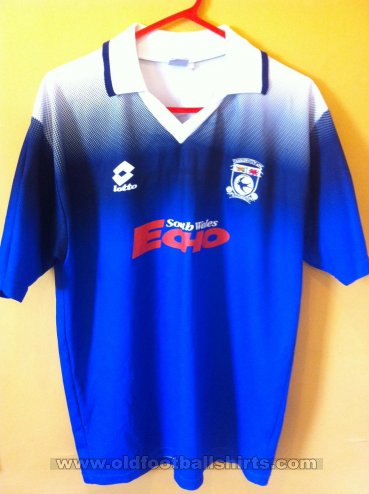 Cardiff City Home voetbalshirt  1996 - 1997