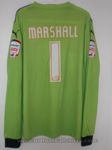 Cardiff City Penjaga gol baju bolasepak 2010 - 2011