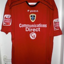 Cardiff City Home baju bolasepak 2006 - 2007 sponsored by Communications Direct