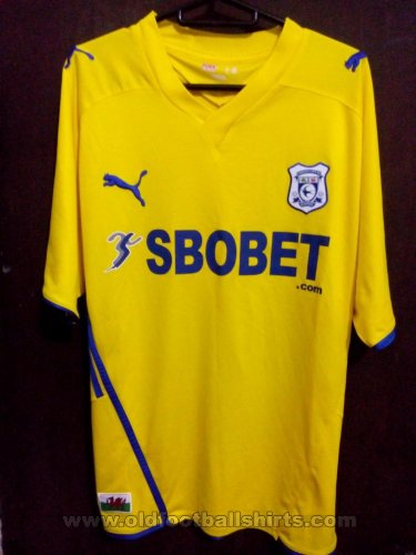 Cardiff City Away football shirt 2009 - 2010