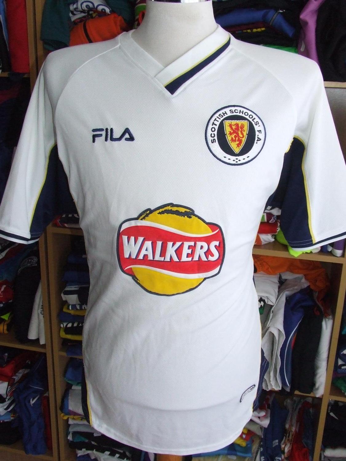 Maillot De Foot Écosse Supporters Club – 30 Ans Anniversaire – Bleu, Taille XL