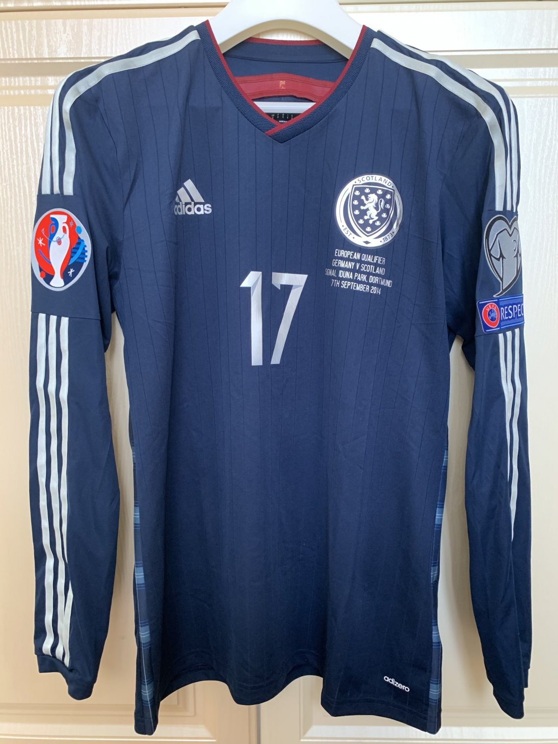 Scotland Home football shirt 2014 - 2015.