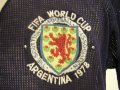 Scotland футболка с кубкового матча футболка 1978