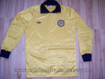 Scotland Keeper  voetbalshirt  1980 - 1984