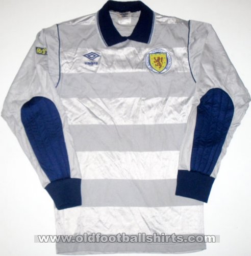 Scotland Goalkeeper football shirt 1985 - 1988