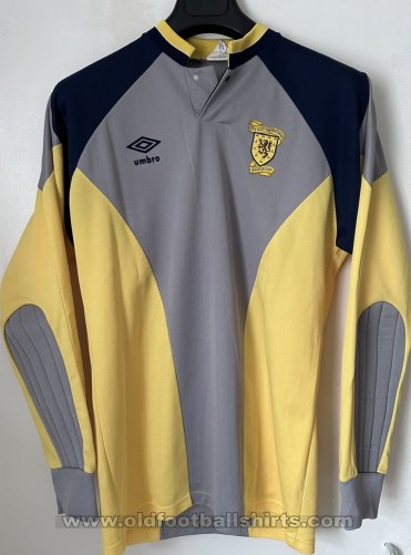 Scotland Goalkeeper football shirt 1988 - 1990