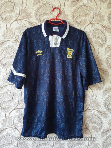 Scotland Home футболка 1991 - 1994