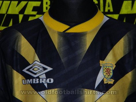 Scotland Training/Leisure football shirt 1994 - 1996