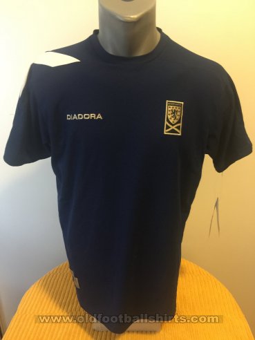 Scotland Training/Leisure football shirt 2006 - 2007
