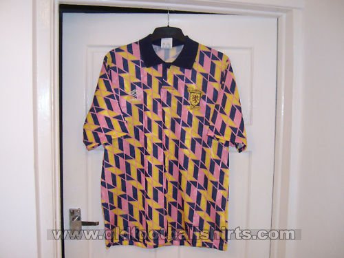 Scotland Training/Leisure football shirt 1990