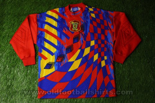 Scotland Goalkeeper football shirt 1996 - 1997