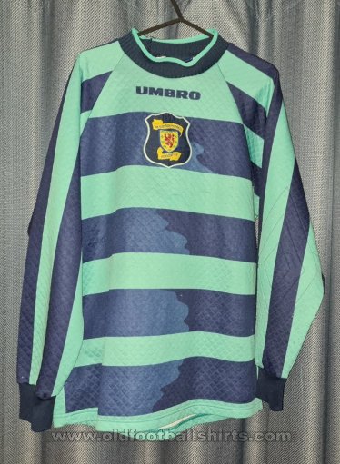Scotland Goalkeeper football shirt 1998 - 1999