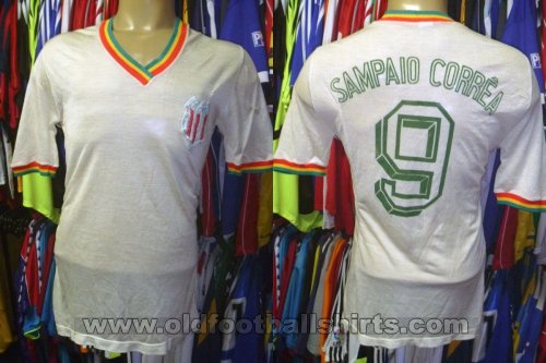 Sampaio Correa FC Away football shirt 1980