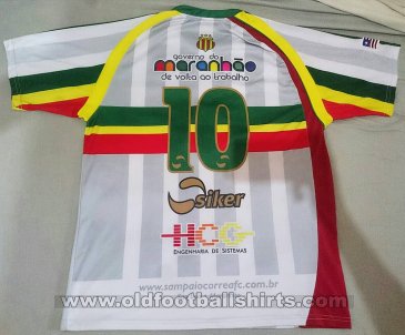 Sampaio Correa FC Away football shirt 2010