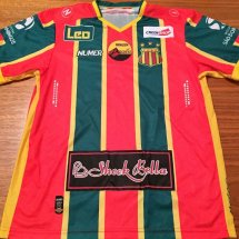 Sampaio Correa FC Home football shirt 2016 - 2017 sponsored by Shock Bella