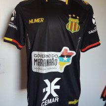 Sampaio Correa FC Third football shirt 2017 - 2018 sponsored by Cemar