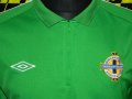 Northern Ireland Training/Leisure football shirt 2004 - 2008